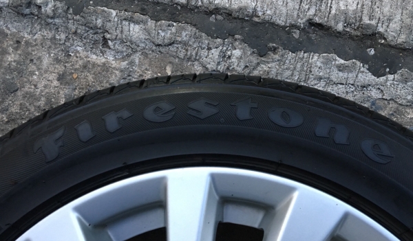 ล้อแม็ก Mitsu Attrage ขอบ 15 พร้อมยาง 185-55-15 ปี 15 สภาพดี