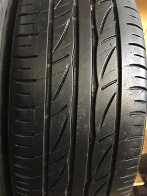 ล้อแม็ก Mitsu Attrage ขอบ 15 พร้อมยาง 185-55-15 ปี 15 สภาพดี