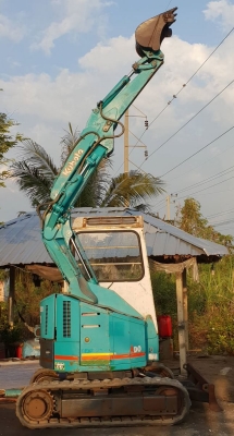 ขายด่วนรถแบคโฮคูโบต้าRX201คอลโทลสั้นปั้มดีเทียบเท่าPC20รถนอกสถาพดีพร้อมใช้เพิ่งนำเข้ามายังไม่เคยใช้งานในไทยเลย