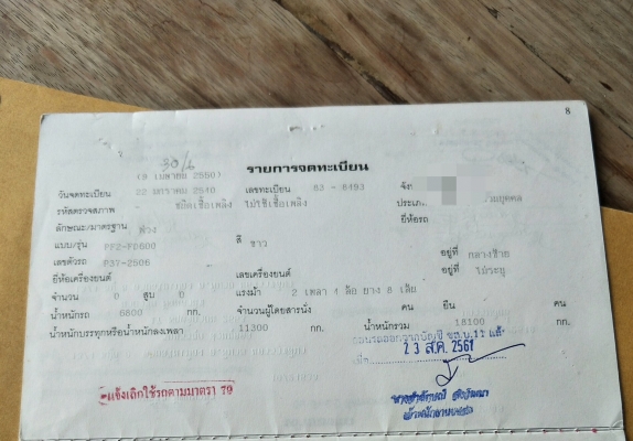 ????ลูกพ่วงดั้มพ์สองคาน  ยาว 6 เมตร อู่พนัส สภาพสวย  พร้อมใช้งาน เอกสารพร้อมโอน สนใจโทรเรยจร้า 083-9628875