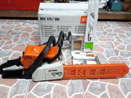 เลื่องยนต์โซ่ STIHL MS-180 ใช้งานเดียวเก็บ