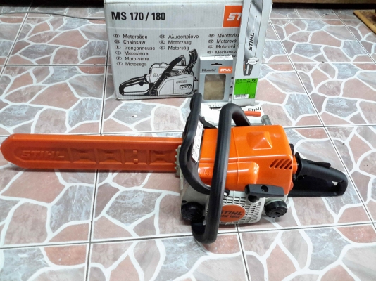 เลื่องยนต์โซ่ STIHL MS-180 ใช้งานเดียวเก็บ