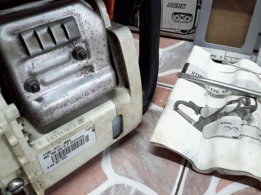 เลื่องยนต์โซ่ STIHL MS-180 ใช้งานเดียวเก็บ