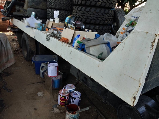 ขายถาดสไลค์ ใส่ 6 ล้อยาว 5 เมตร พร้อมอุปกรณ์นี้ ขายถาดสไลค์ ใส่ 6 ล้อยาว 5 เมตร พร้อมอุปกรณ์นี้