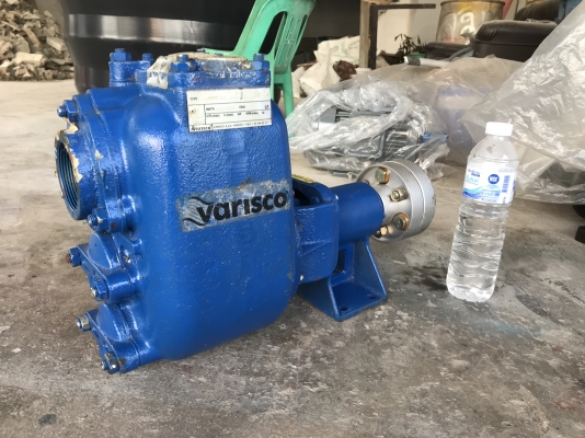 ขายหัวปั๊มน้ำหอยโข่ง VARISCO Italy ขนาดเข้า 2นิ้ว ออก 2นิ้ว รุ่นมีเช็ควาล์วดักน้ำในตัว ของใหม่เก่าเก็บไม่เคยใช้งาน ราคา 3,800 บาท