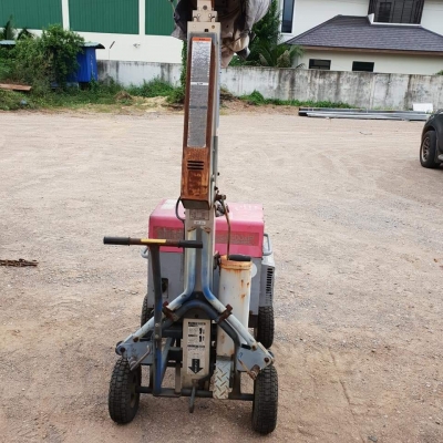 ไฟสนามเครื่องปั่นไฟเก่าญี่ปุ่น 2kva shindaiwa EG2500MP