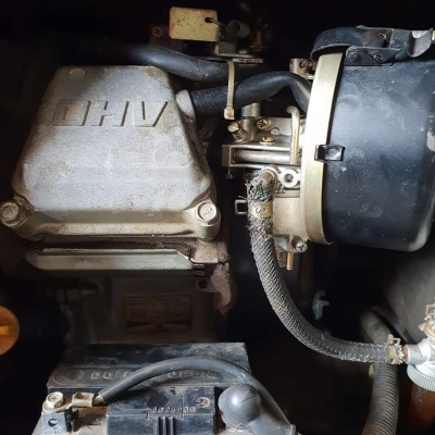 ไฟสนามเครื่องปั่นไฟเก่าญี่ปุ่น 2kva shindaiwa EG2500MP