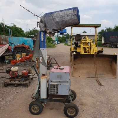 ไฟสนามเครื่องปั่นไฟเก่าญี่ปุ่น 2kva shindaiwa EG2500MP