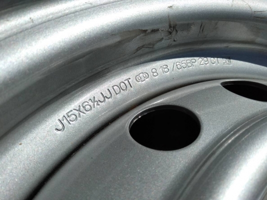 ล้อกระทะถอดป้ายแดงอีซูซุ ขอบ15 6รู139.7 ชุด 4วง