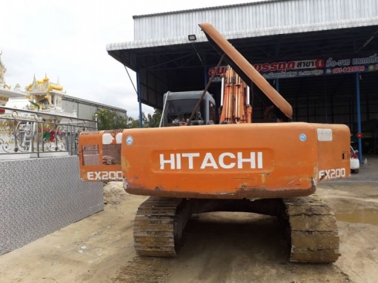 ขายค่ะ Hitachi ex200  ซุปเปอร์ไฟฟ้าตัดแล้วเครื่ิองดี
