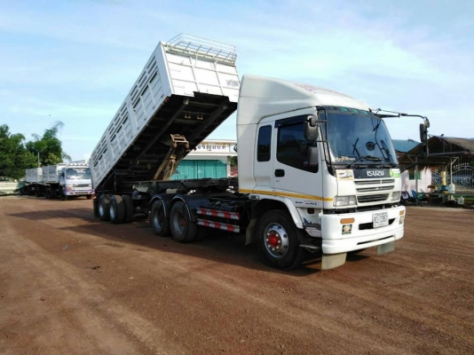 Isuzu FXZ23NFY เครื่อง 270 แรง ปี 33 หัวลากสิบล้อพร้อมหางเซมิดัมพ์อู่พนัส ยาว 7.80 เมตร ปี 46 ทะเบีย Isuzu FXZ23NFY เครื่อง 270 แรง ปี 33 หัวลากสิบล้อพร้อมหางเซมิดัมพ์อู่พนัส ยาว 7.80 เมตร ปี 46 ทะเบีย