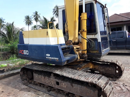 Komatsu PC 60-5 รถสวย ไฟฟ้าครบ เอวแน่น ช่วงล่างเต็ม เจ้าของขายเอง .