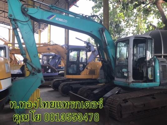 Kobelco SK130UR รถนอกสภาพดี เก่าญี่ปุ่น เครื่องปั๊มดี ไฟฟ้าเต็ม สนใจติดต่อ0813553478 คุณโย