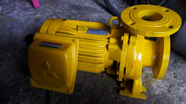 ขาย !! ปั้มน้ำหอยโข่ง.มิตซู.ขนาด3แาง220v.ท่อ3" พร้อมใช้งาน