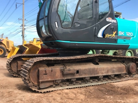 ขายรถขุด KOBELCO SK120 MARK 5 SUPER รถนอกนำเข้าเองจากญี่ปุ่น สภาพสวยพร้อมใช้ มีVDOการทำงานครับ