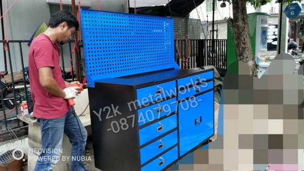 ตู้เครื่องมือช่างยี่ห้อ Y2k รุ่น Y2k-0701 Fulloption ตู้เครื่องมือช่างยี่ห้อ Y2k รุ่น Y2k-0701 Fulloption