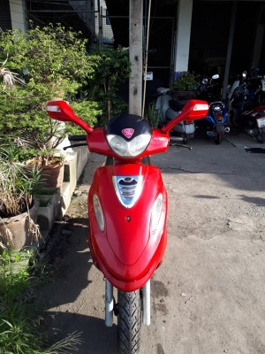 JRD 125 ซีซี. สีแดง รถป๊อป รถสวยสภาพดี พร้อมใช้
