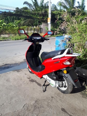 JRD 125 ซีซี. สีแดง รถป๊อป รถสวยสภาพดี พร้อมใช้