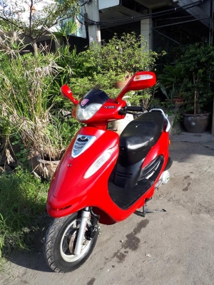 JRD 125 ซีซี. สีแดง รถป๊อป รถสวยสภาพดี พร้อมใช้