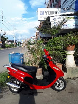 JRD 125 ซีซี. สีแดง รถป๊อป รถสวยสภาพดี พร้อมใช้