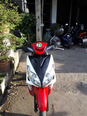 Mio 125 รุ่น RR ปี 2553 สีดำแดงขาว รถสวย สภาพดี