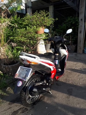 Mio 125 รุ่น RR ปี 2553 สีดำแดงขาว รถสวย สภาพดี