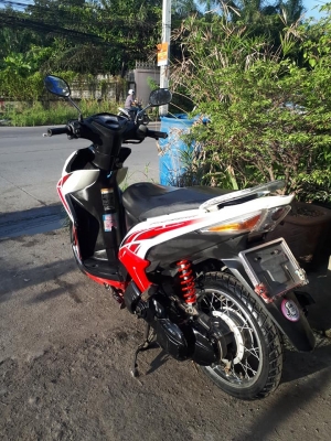 Mio 125 รุ่น RR ปี 2553 สีดำแดงขาว รถสวย สภาพดี Mio 125 รุ่น RR ปี 2553 สีดำแดงขาว รถสวย สภาพดี