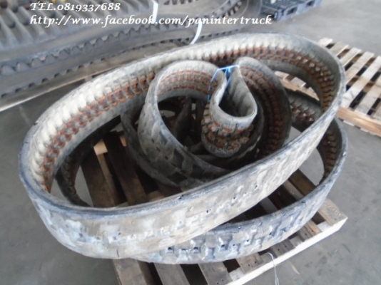 FROM JAPAN RUBBER TRACK แทรคยางสามารถใส่กับรถขุด ไซค์ 15, 20, 25, 30 :สินค้าเก่านอก ขายตามสภาพ FROM JAPAN RUBBER TRACK แทรคยางสามารถใส่กับรถขุด ไซค์ 15, 20, 25, 30 :สินค้าเก่านอก ขายตามสภาพ