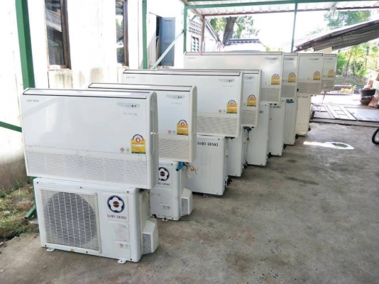 **** ขายแอร์ saijo denki ตั้งแขวนสภาพสวยๆ ไม่แพง ****