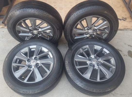 ขายล้อ Nissan Almera Sportech15 ยางปี17 4 ล้อ ขายล้อ Nissan Almera Sportech15 ยางปี17 4 ล้อ