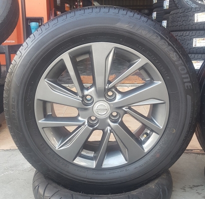 ขายล้อ Nissan Almera Sportech15 ยางปี17 4 ล้อ ขายล้อ Nissan Almera Sportech15 ยางปี17 4 ล้อ