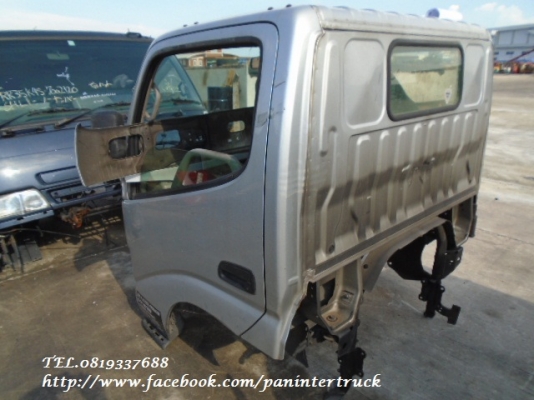 FROM JAPANขายถูกด่วนๆหัวเก๋งรถบรรทุก4ล้อใหญ่ ,6ล้อเล็ก CABIN TOYOTA DYNA 200-300 (ตาหวาน/มีขาหน้า/มีขาหลัง/รุ่นยกหัวไม่ได้)