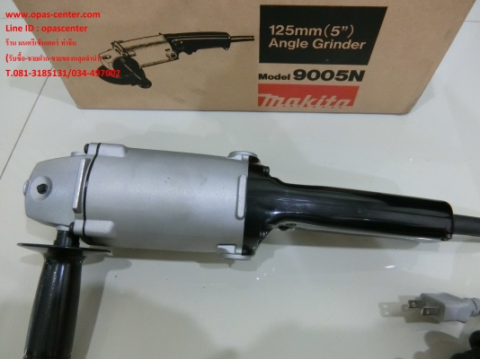 เจียร 5 นิ้ว Makita รุ่น 9005N 1020 w ญี่ปุ่นแท้ ของใหม่ ยกกล่อง เจียร 5 นิ้ว Makita รุ่น 9005N 1020 w ญี่ปุ่นแท้ ของใหม่ ยกกล่อง