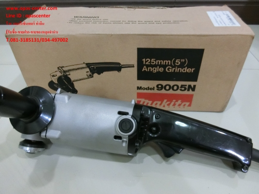 เจียร 5 นิ้ว Makita รุ่น 9005N 1020 w ญี่ปุ่นแท้ ของใหม่ ยกกล่อง เจียร 5 นิ้ว Makita รุ่น 9005N 1020 w ญี่ปุ่นแท้ ของใหม่ ยกกล่อง