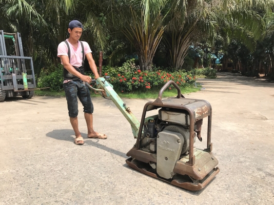 ขายรถบด ตบดินMIKASA ดีเซล สตาร์ทไฟฟ้า สภาพเดิมๆจากญี่ปุ่น  45,000เท่านั้น!!