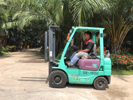 ขายFORKLIFT MITSUBISHI FG15(1.5ตัน) สวยเดิมจากญี่ปุ่น ยังไม่เคยใช้ในไทย 115,000เท่านั้น!!