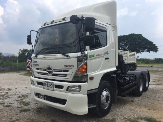 ขาย Hino FM2P 380 ปี58 ยางใหม่10 เส้น ใช้งานน้อย รถสวย