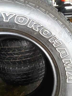 Yokohama AT 265-70-16 ปี14 สภาพสวยๆ 1ชุด Yokohama AT 265-70-16 ปี14 สภาพสวยๆ 1ชุด