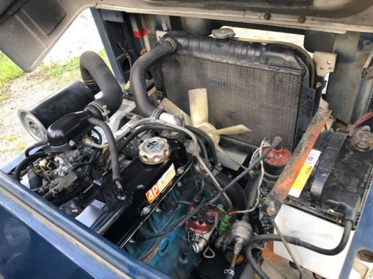 KOMATSU 1ตัน สวยเดิมจากญี่ปุ่น เสาฟูฟี่