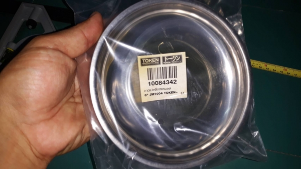 ขายถาดแม่เหล็ก TOKEN 6" JMT 004 MADE IN JAPAN.ไว้ใส่น็อตสกูใหม่เก่าเก็บ ขายถาดแม่เหล็ก TOKEN 6" JMT 004 MADE IN JAPAN.ไว้ใส่น็อตสกูใหม่เก่าเก็บ