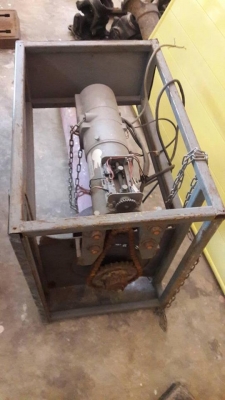 มอเตอร์ประตูไฟฟ้าตัวใหญ่ ถอดมาจากประตูโรงงาน ราคาถูก