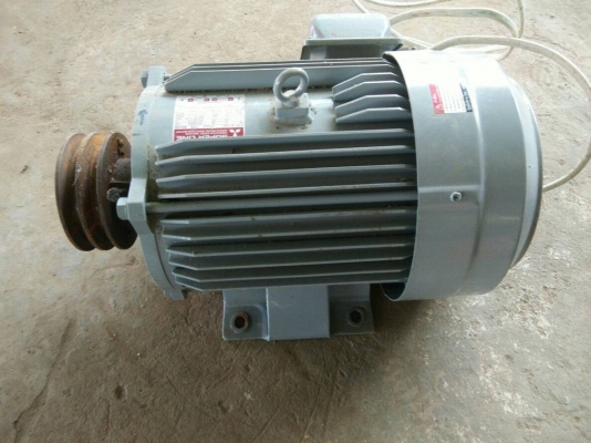 ขายมอเตอร์มิตซู 5 แรง ไฟ2สาย สภาพสวยเดิม