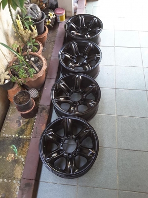 Max เล็บเหยี่ยว Isuzu แท้ 6รู139 ขอบ 16*7 et+7.5 สวยๆ 1ชุด