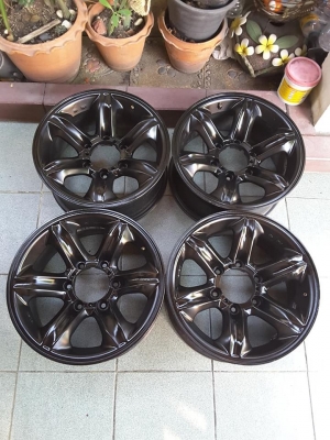 Max เล็บเหยี่ยว Isuzu แท้ 6รู139 ขอบ 16*7 et+7.5 สวยๆ 1ชุด