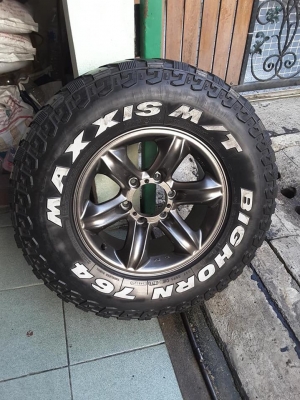 Max เล็บเหยี่ยว Isuzu แท้ 6รู139 ขอบ 16*7 et+7.5 สวยๆ 1ชุด