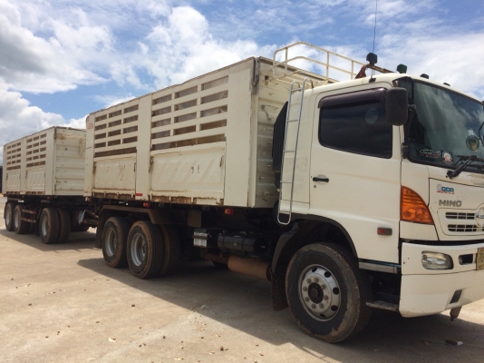 ขาย 344  แรงม้า ดั๊มสามมิตร ปี 55  สภาพสวยพร้อมใช้งาน ยางดีทุกเส้น