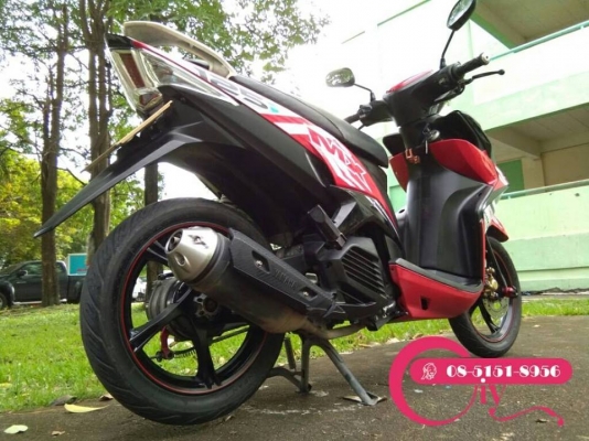 YAMAHA MIO125i ปี 57 รถหัวฉีด ประหยัดน้ำมัน เอกสารครบ ภาษีไม่ขาด ลองได้ที่เคหะร่มเกล้า ลาดกระบัง