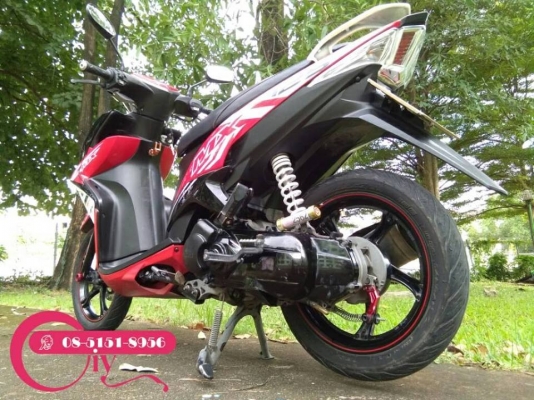 YAMAHA MIO125i ปี 57 รถหัวฉีด ประหยัดน้ำมัน เอกสารครบ ภาษีไม่ขาด ลองได้ที่เคหะร่มเกล้า ลาดกระบัง