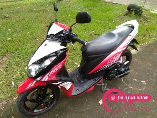 YAMAHA MIO125i ปี 57 รถหัวฉีด ประหยัดน้ำมัน เอกสารครบ ภาษีไม่ขาด ลองได้ที่เคหะร่มเกล้า ลาดกระบัง