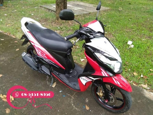 YAMAHA MIO125i ปี 57 รถหัวฉีด ประหยัดน้ำมัน เอกสารครบ ภาษีไม่ขาด ลองได้ที่เคหะร่มเกล้า ลาดกระบัง
